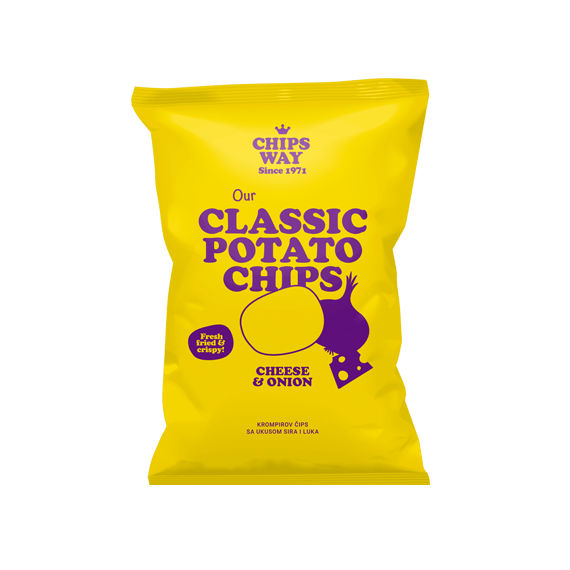 Chips cheese & onion