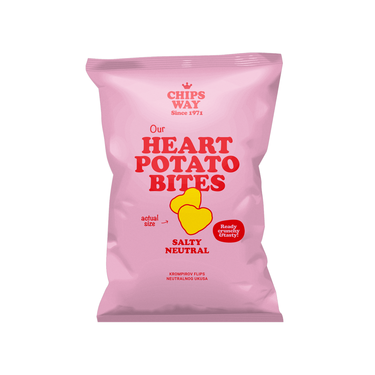Heart potato bites